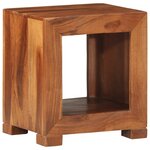 vidaXL Table d'appoint 37x29x40 cm bois massif d'acacia