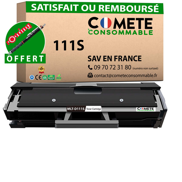 D111s - 1 toner compatible Samsung D111s MLT-D111s 111s Noir - Entreprise française - pour samsung xpress m2026 m2026w m2070 m2070w m2020w m2022w m2022 m2020 m2070fw…