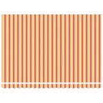 vidaXL Auvent Rétractable jaune et orange 450 ×350 cm tissu