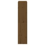 Vidaxl bibliothèque/séparateur de pièce marron miel 60x30x135 5 cm pin