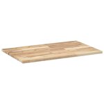 vidaXL Dessus de bureau non traité 100x50x2 cm bois d'acacia massif