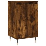 vidaXL Buffets 2 Pièces chêne fumé 40x35x70 cm bois d'ingénierie