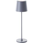 Lampe à poser LED Kaami 2W - IP44 - Métal et plastique - Gris