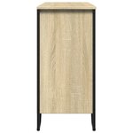 vidaXL Buffet chêne sonoma 101x35 5x74 5 cm bois d'ingénierie