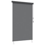 vidaXL Store enrouleur Gris clair 180 x 250 cm Tissu et Aluminium