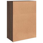 vidaXL Buffet chêne marron 60x31x84 cm bois d'ingénierie