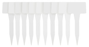 Lot de 10 porte-étiquettes pour jardinerie