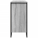 vidaXL Buffet sonoma gris 101x35 5x74 5 cm bois d'ingénierie