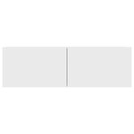 vidaXL Meuble TV Blanc 100x30x30 cm Bois d’ingénierie