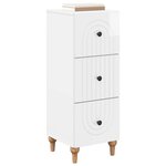 vidaXL Armoire à tiroirs 33 x 34 5 x 90 cm Bois d'ingénierie