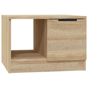 vidaXL Table basse chêne sonoma 50x50x36 cm bois d'ingénierie