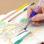 Pinceau rechargeable Water Brush + 5 crayons aquarellables