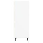 vidaXL Armoire à étagères blanc 34 5x32 5x90 cm bois d'ingénierie