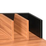 Bureau table poste de travail meuble d'ordinateur informatique étude et 80 x 50 x 84 cm noir 02_0023928