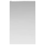 vidaXL Armoire Miroir de Salle de Bain Gris béton 30 x 10 5 x 50 cm