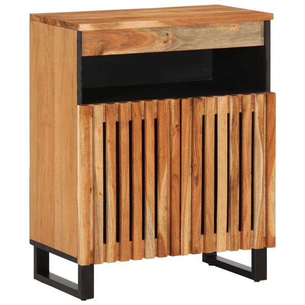 vidaXL Buffet 60x34x75 cm bois d'acacia massif