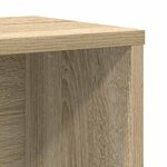 vidaXL Bibliothèque chêne sonoma 60x24x85 cm bois d'ingénierie