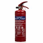 Smartwares Extincteur à poudre BB2 2 kg classe ABC Acier 10.014.68