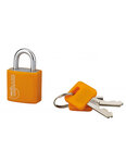 THIRARD - Cadenas à clé Maxium Color Orange  intérieur  aluminium  20mm  2 clés
