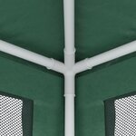 vidaXL Tente de fête avec 8 parois latérales en maille Vert 3x9 m PEHD