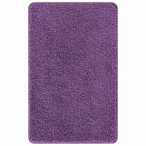 vidaXL Tapis de bain antidérapant Violet 60 x 90 cm PP