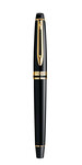 Waterman expert stylo plume  noir  plume moyenne  cartouche encre bleue  coffret cadeau