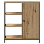 vidaXL Buffet Artisan Chêne 70x30x80 cm Bois d'ingénierie