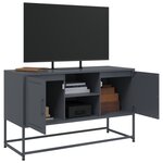 vidaXL Buffet vert olive 36x39x123 cm acier