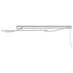 vidaXL Cadre de auvent Blanc 3 x 2 m Métal