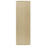 vidaXL Bibliothèque/Buffet Chêne sonoma 50x25x80 cm Bois d’ingénierie