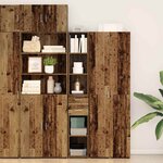 vidaXL Haut Armoire Bois ancien 30 x 42.5 x 185 cm Bois d'ingénierie