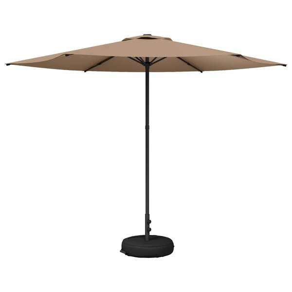 vidaXL Parasol de jardin avec base 300 x 300 cm Polyester
