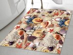 Carpette de bain 50 x 80 cm - Marron