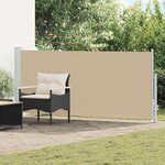 vidaXL Store latéral rétractable 117 x 500 cm Polyester Rectangulaire