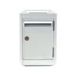 Boîte aux lettres en aluminium petit modèle 1945