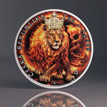 Monnaie CZECH LION Four Elements Power Coin x Czech Mint Official Edition 1 Oz Argent 2$ Niue 2026