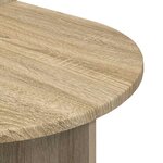 vidaXL Table de chevet Chêne Sonoma 48 x 49 x 65 cm Bois d’ingénierie