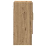 vidaXL Meuble mural Chêne artisan 60 x 31 x 70 cm Bois d'ingénierie