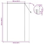 vidaXL Stores et Occultants Marron Clair 150 x 220 cm Bambou