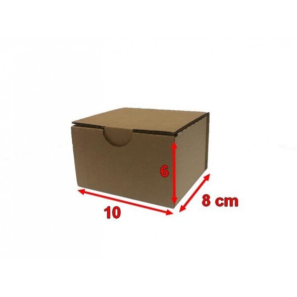 50 Boites postales cartons 10 x 8 x 6 cm (100x80x60mm)