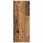 vidaXL Bibliothèque vieux bois 40x30x77 cm bois d'ingénierie