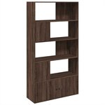 vidaXL Bibliothèque chêne marron 100x36x189 cm bois d'ingénierie