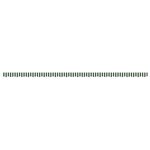 vidaXL Bande de auvent Vert et blanc 5.8 x 0.2 m Toile