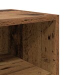 vidaXL Cabinet de chevet Bois ancien 40 x 30 x 50 cm Bois d'ingénierie