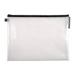 Pochettes de rangement à fermeture éclair a3 exacompta couleurs assorties - lot de 10