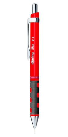 rOtring Tikky Porte-mine HB 0 50 mm  corps rouge