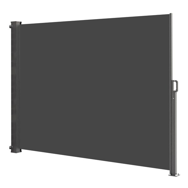 Paravent extérieur rétractable phoenix gris  300 x 180 cm