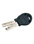 THIRARD - Antivol à clé Scorp  câble blindé acier  vélo  25mmx0.85m  2 clés  noir - THIRARD