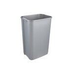 poubelle SWING 50 litres argent / anthracite KEEEPER