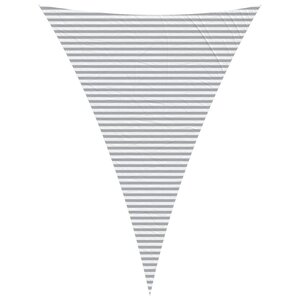 vidaXL Voile d'ombre 5 x 7 x 7 m 100 polyester Oxford Triangulaire